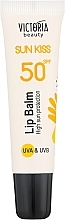 Солнцезащитный бальзам для губ - Victoria Beauty Sun Kiss Sun Lip Balm SPF50 — фото N1