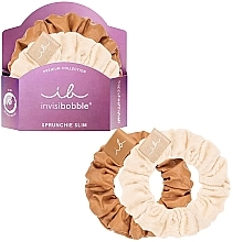 Духи, Парфюмерия, косметика Резинка-браслет для волос - Invisibobble Sprunchie Slim Premium Creme De Caramel