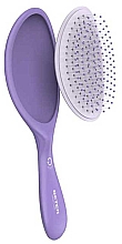 Щітка для волосся, фіолетова - Beter Recycled Collection Pneumatic Brush With Removable Base — фото N2