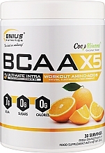 Парфумерія, косметика Амінокислота "BCAA-X5", апельсин - Genius Nutrition Orange