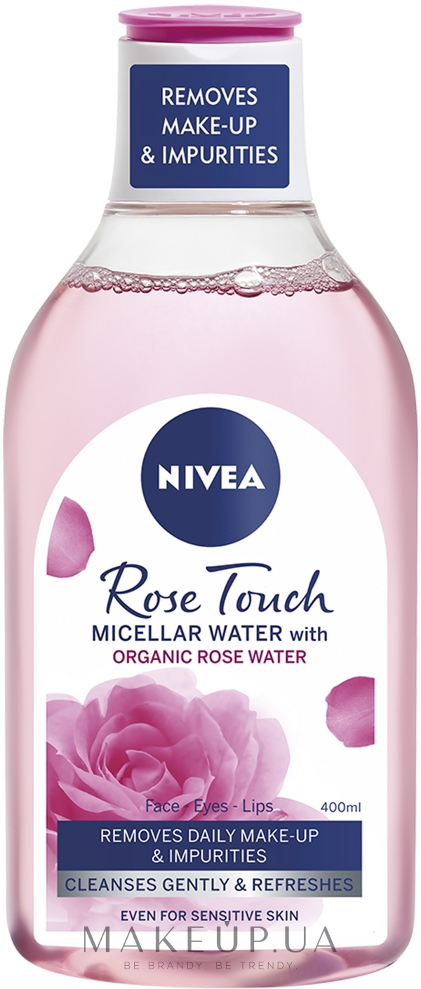 Міцелярна вода "Дотик троянди" - NIVEA Rose Touch Micellar Water — фото 400ml
