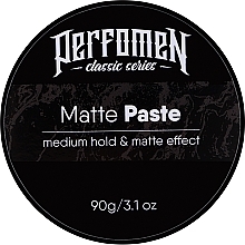 Парфумерія, косметика Матова паста - Perfomen Classic Series Matte Paste