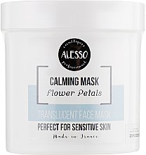 Маска для лица альгинатная успокаивающая с нежными лепестками - Alesso Professionnel Translucent Alginate Peel-Off Face Mask With Delicate Petals — фото N3