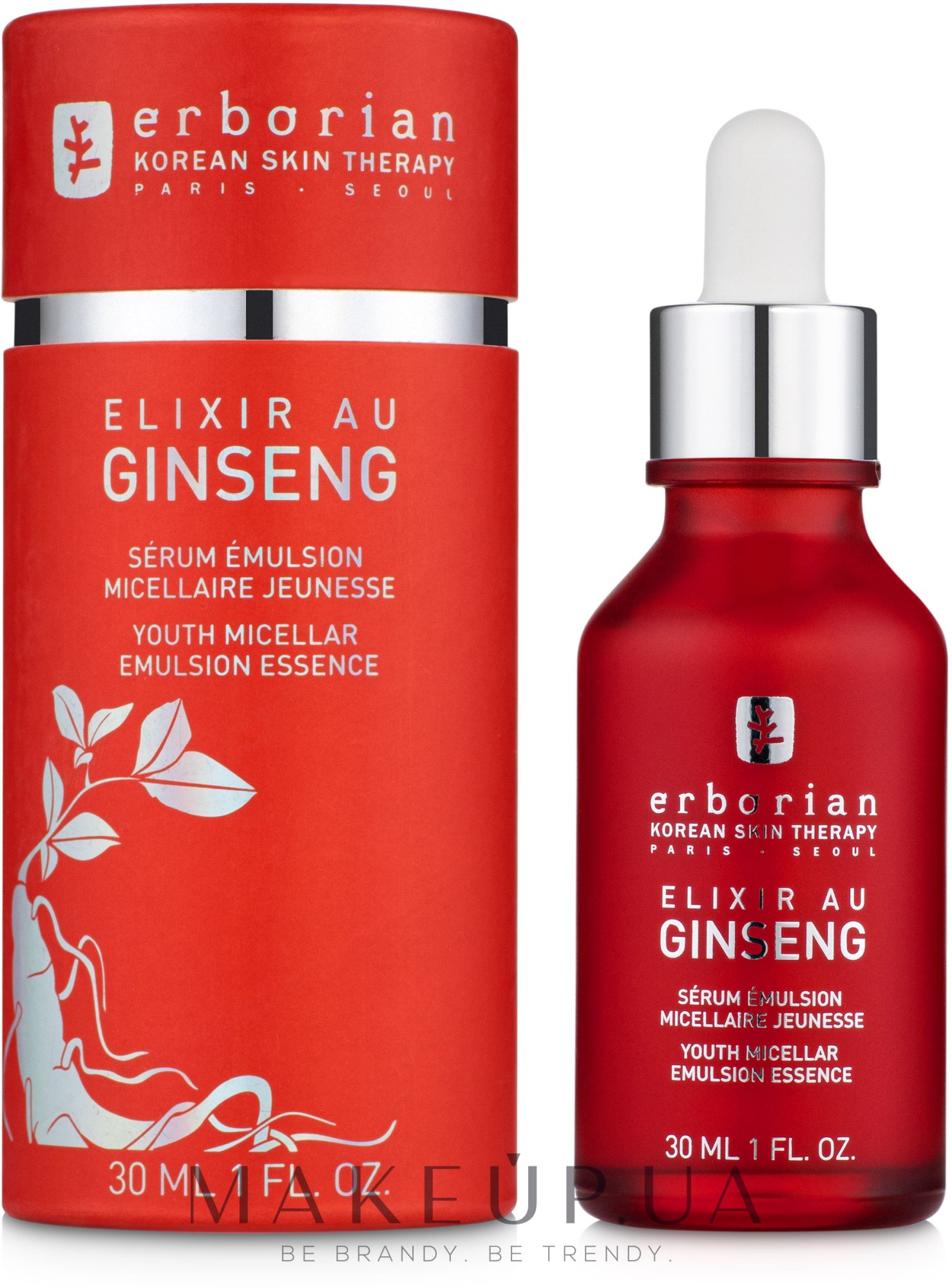 Восстанавливающая сыворотка-эликсир "Женьшень" - Erborian Elixir Au Ginseng — фото 30ml