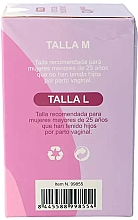 Менструальная чаша большая, розовая - Inca Farma Menstrual Cup Large — фото N3