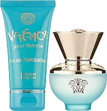Versace Set Versace Dylan Turquoise Pour Femme - Набор (edt/30ml + show/gel/50ml) — фото N2