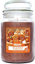 Парфумерія, косметика Ароматична свічка "Імбирний пряник" - Airpure Jar Scented Candle Gingerbread