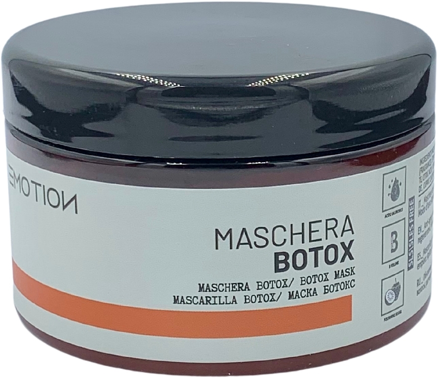 Маска для волосся "Ефект процедури ботокс" - Emotion Botox Mask — фото N1