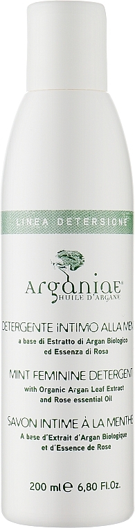 Засіб для інтимної гігієни "М'ята" - Arganiae Mint Feminine Detergent — фото N1