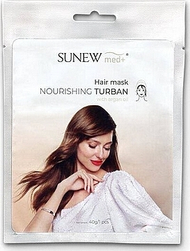 Маска для волос - Sunew Med+ Nourising Turban Hair Mask With Argan Oil — фото N1