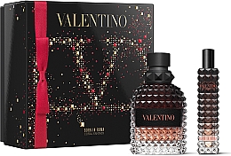 Духи, Парфюмерия, косметика Valentino Born In Roma Uomo Coral Fantasy - Набор (edt/50ml + edt/15ml)