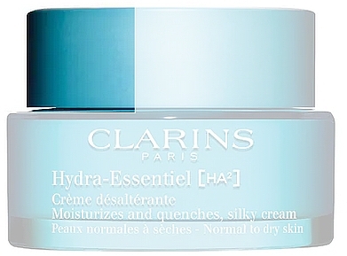 Крем для обличчя та шиї - Clarins Hydra Essentiel Light Moisturizing Cream HA — фото N1