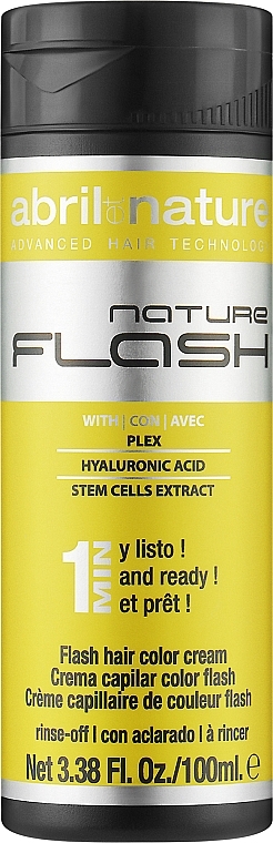 Маска для волос с пигментом - Abril et Nature Nature Flash Hair Color Cream — фото N2
