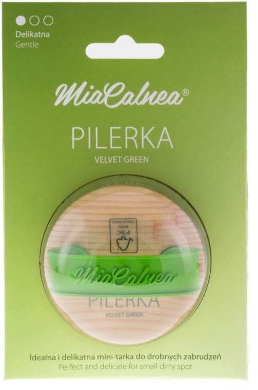 Кругла терка для ніг - MiaCalnea Pilerka Velvet Green — фото N6