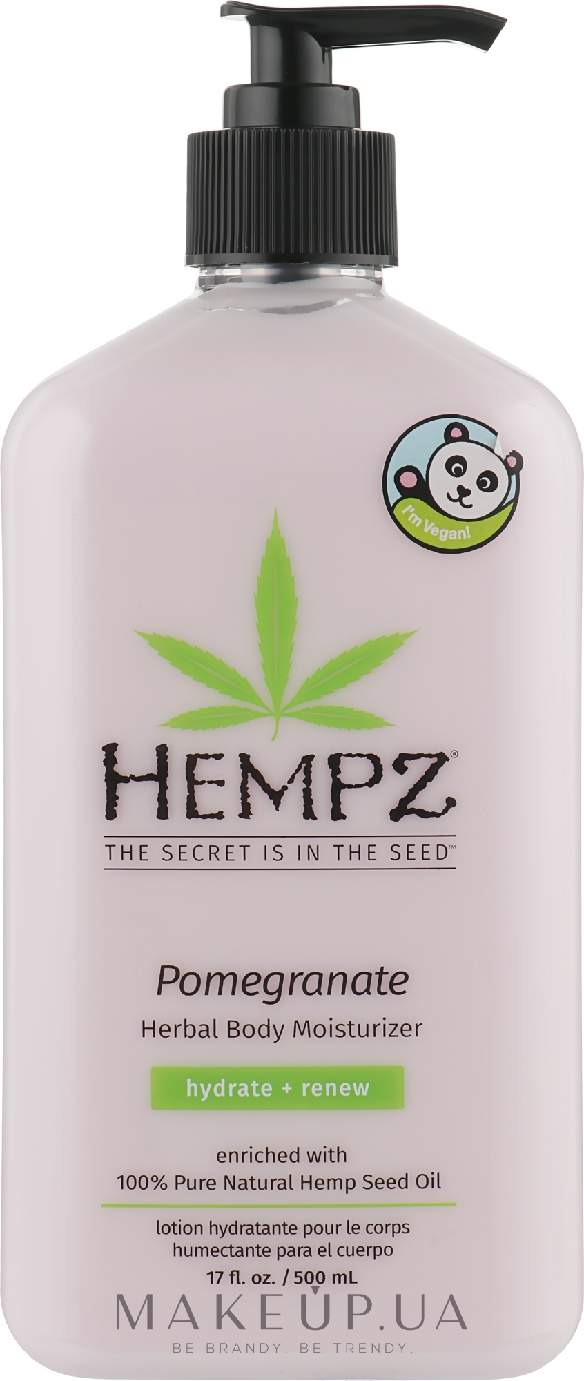 Молочко для тела увлажняющее с гранатом - Hempz Pomegranate Moisturizer — фото 500ml