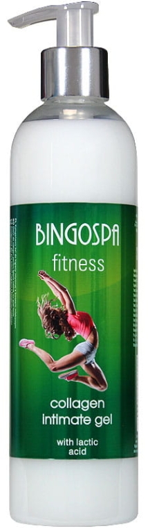 Коллагеновый гель для интимной гигиены - BingoSpa Fitness Collagen Intimate Gel