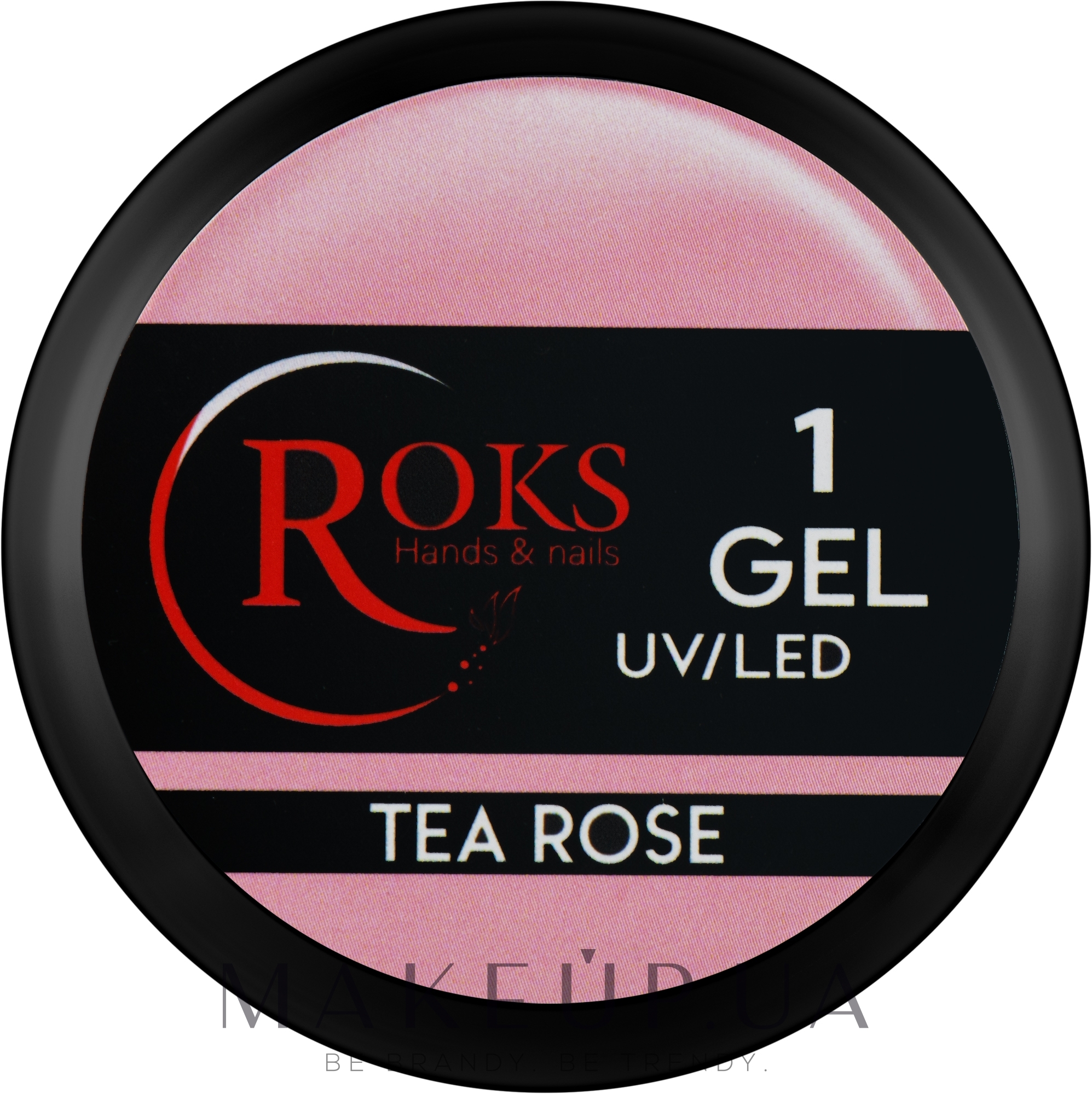 Гель для наращивания ногтей, 30 мл - Roks — фото 1 - Tea Rose