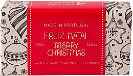 Натуральное мыло с ароматом жареного миндаля - Essencias De Portugal Feliz Natal Merry Christmas  — фото N2