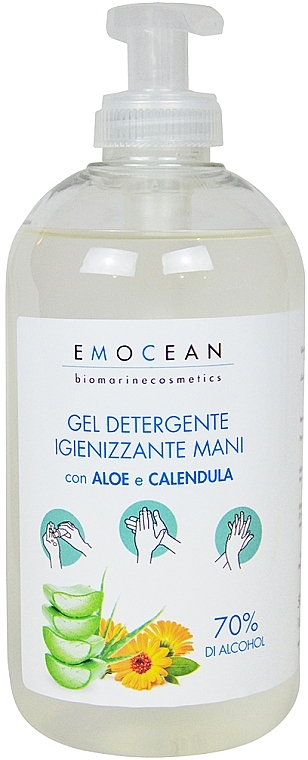 Гель для рук "Алоэ и календула" - Emocean Body Specialist Hand Gel — фото N1