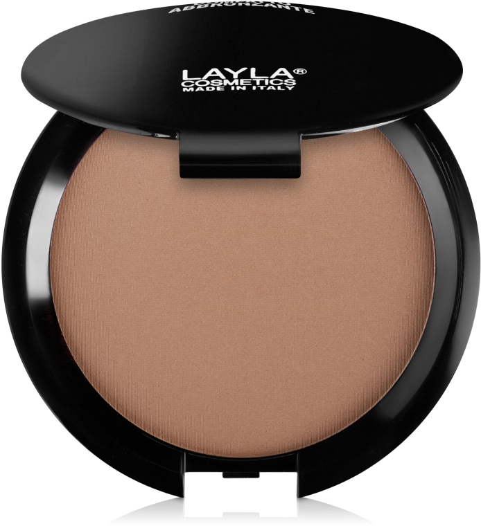 Компактная бронзирующая пудра - Layla Cosmetics Top Cover Bronzing Powder