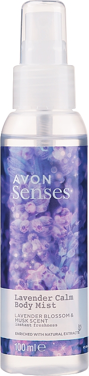 Мист для тела "Лаванда" - Avon Senses Lavender Calm Body Mist — фото N1