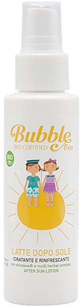 Зволожувальне освіжальне молочко після засмаги - Bubble&CO Afret Sun Lotion — фото N1