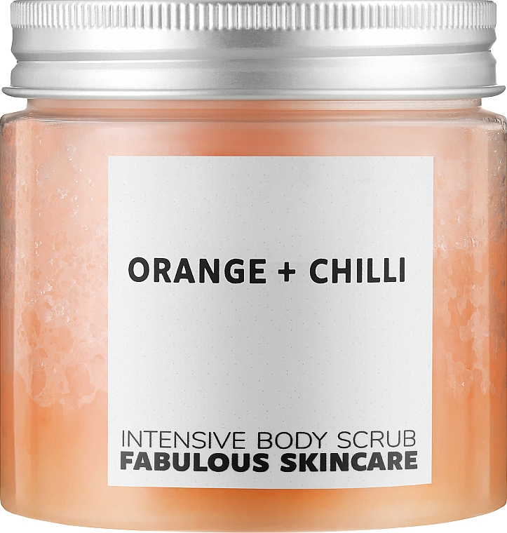 Скраб для тіла "Апельсин і чилі" - Fabulous Skincare Intense Body Scrub Orange+Chilli — фото N1