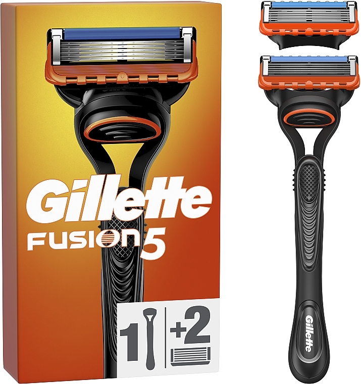 УЦЕНКА Бритва с 2 сменными кассетами - Gillette Fusion * — фото N1