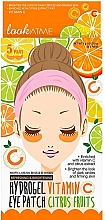 Гідрогелеві патчі під очі "Вітамін С і цитрусові" - Look At Me Hydrogel Eye Patch Vitamin C & Citrus Fruits — фото N1