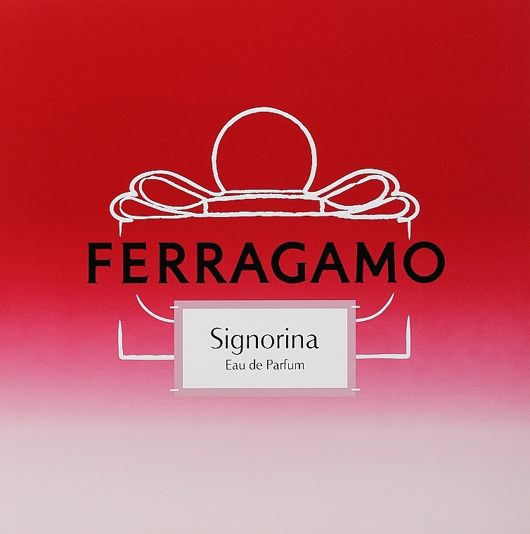 Salvatore Ferragamo Signorina - Набір (edp/100ml + edp/10ml + b/lot/50ml) — фото N2