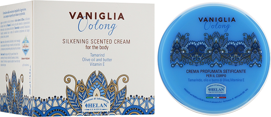 Крем для тела ароматизированный - Helan Vaniglia Oolong Scented Cream  — фото N2