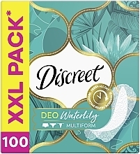 Щоденні гігієнічні прокладки Deo Water Lily, 100 шт - Discreet * — фото N2