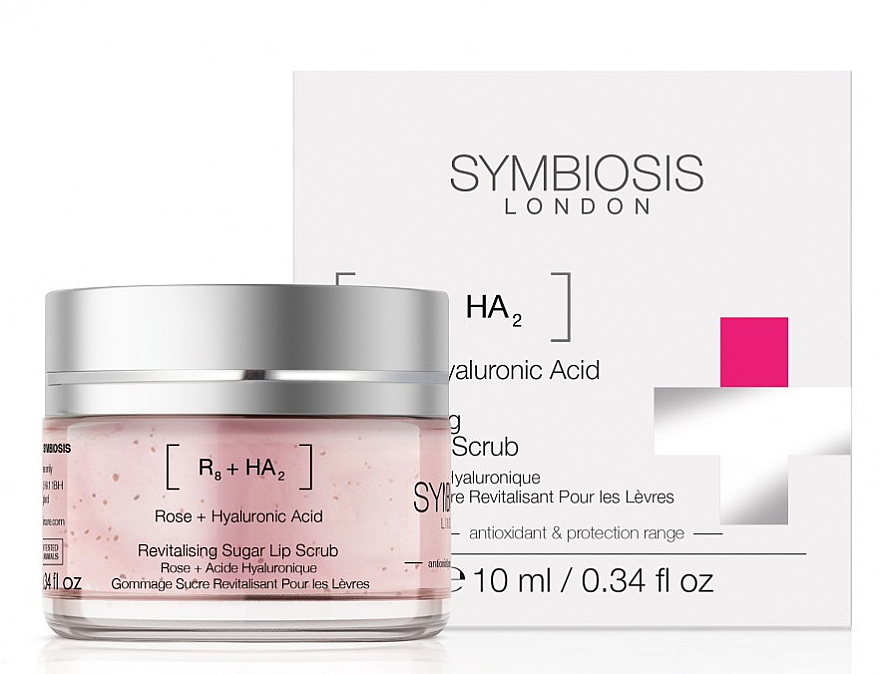 Цукровий скраб для губ - Symbiosis London Revitalising Sugar Lip Scrub — фото N1