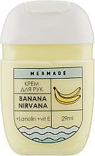 ПОДАРУНОК! Крем для рук із ланоліном - Mermade Banana Nirvana Travel Size — фото N1