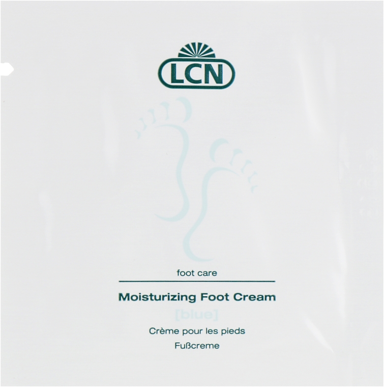 Зволожувальний крем для ніг з морськими водоростями - LCN Moisturizing Foot Cream (пробник) — фото N1