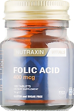 Диетическая добавка "Фолиевая кислота" 400мкг - Nutraxin — фото N2