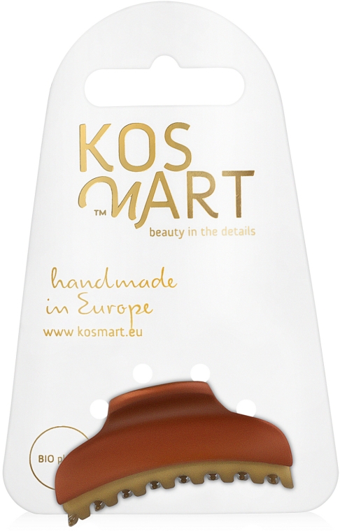 Затискач для волосся "Golden flavour" - Kosmart — фото N1