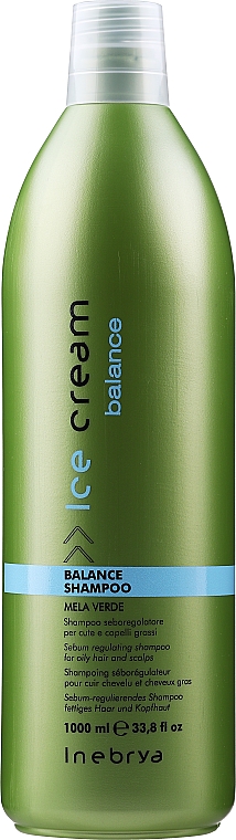 Шампунь для жирної шкіри голови - Inebrya Ice Cream Balance Shampoo — фото N7