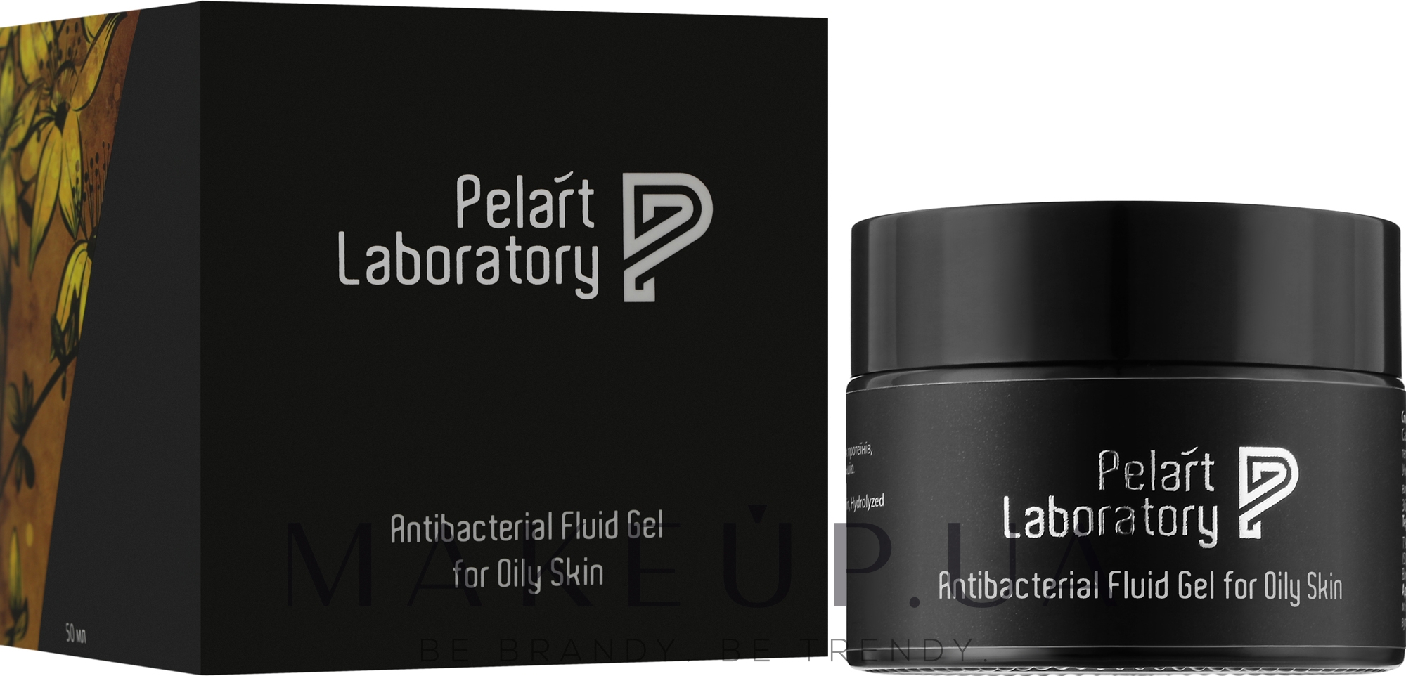 Гель-флюид увлажняющий для лица - Pelart Laboratory Antibacterial Fluid Gel For Oily Skin  — фото 50ml