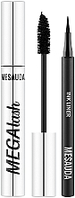 Парфумерія, косметика Набір - Mesauda Milano Kit Ready, Wow, Go! (mascara/14ml + eyeliner/1.2ml)