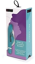 Вибратор-кролик, бирюзовый - B Swish Bwild Classic Bunny Jade — фото N5