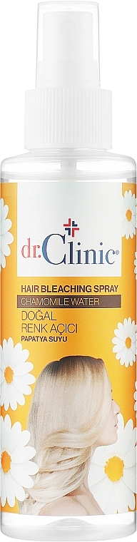 Осветляющий спрей для волос с экстрактом ромашки - Dr. Clinic Hair Bleaching Sray