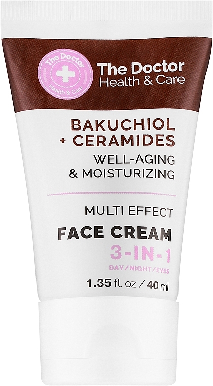 Крем для обличчя 3 в 1 - The Doctor Health & Care Bakuchiol + Ceramides Face Cream