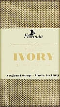 Духи, Парфюмерия, косметика Мыло натуральное "Итальянские ткани. Слоновая кость" - Florinda Fabric Ivory Natural Soap