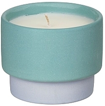 Ароматическая свеча "Морская замша" - Paddywax Colour Block Saltwater Suede Soy Candle — фото N1