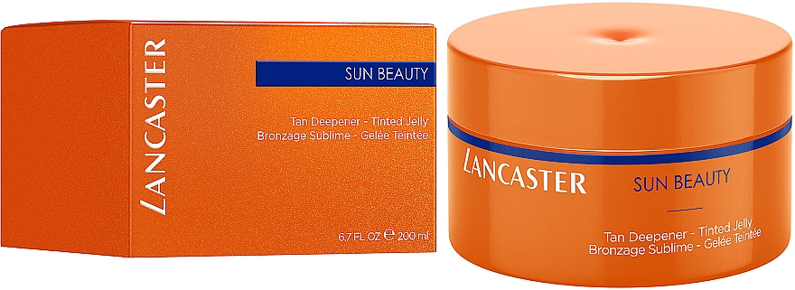 Тонирующий гель для усиления загара - Lancaster Sun Beauty Tan Deepener-Tinted — фото N2
