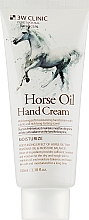 Живильний крем для рук з конячим жиром - 3W Clinic Horse Oil Hand Cream — фото N1