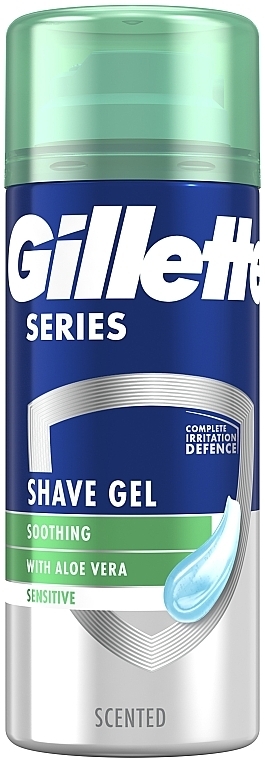 УЦЕНКА Гель для бритья для чувствительной кожи - Gillette Series Sensitive Skin Shave Gel For Men * — фото N1