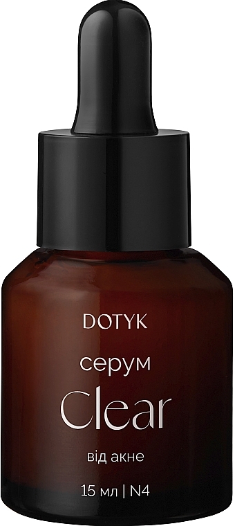 Серум від акне з цинком і вітаміном А для обличчя - Dotyk Clear Skin — фото N1