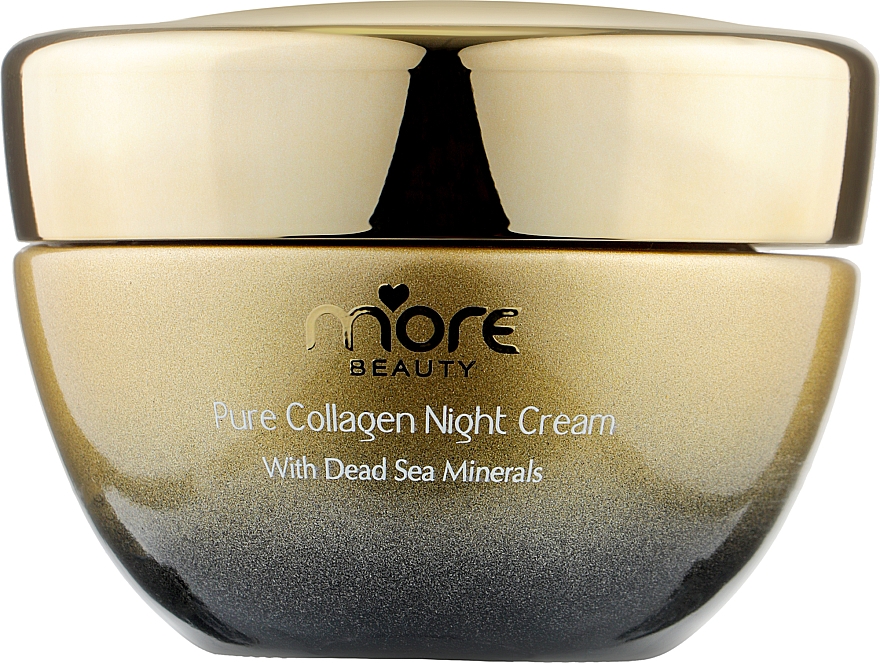 Живильний нічний крем для обличчя "Чистий колаген" - More Beauty Pure Colloge Night Cream — фото N1